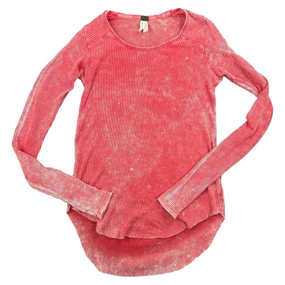 Free People We The Free Jailbreak Red Layering Top In Size S - Picture 1 of 6